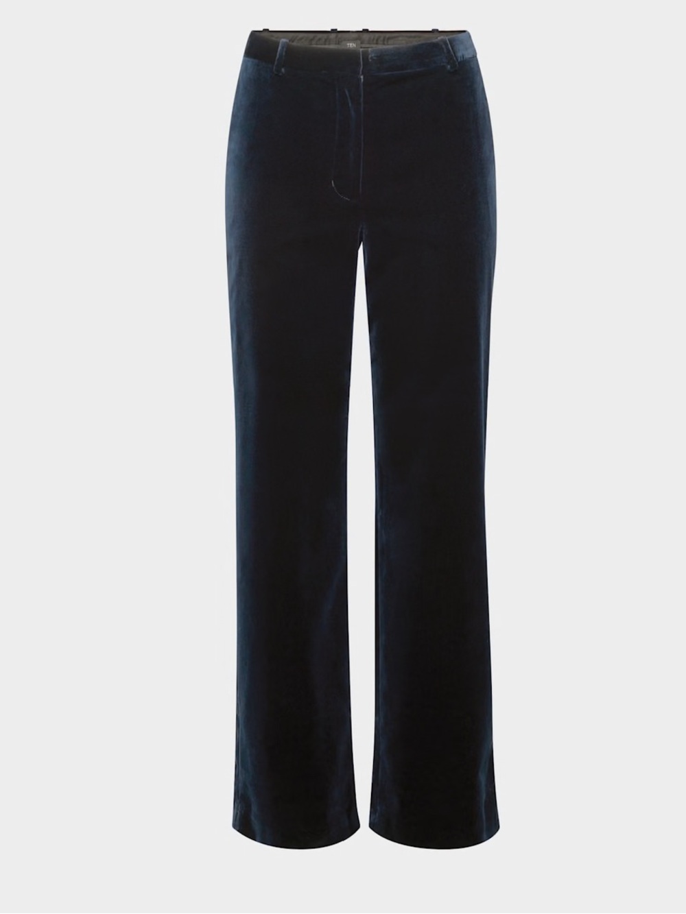 NWOT Aritzia Carraway Pant in Navy Velvet, Wide-Leg Pants, size 4